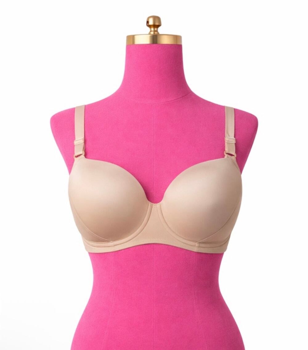 Soma Vanishing 360 Perfect Coverage Underwire Bra 42DDD Nude